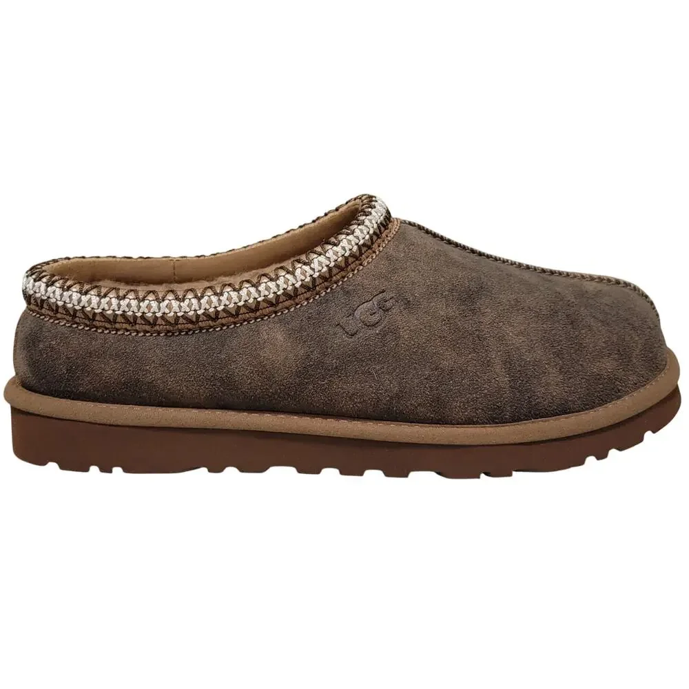 UGG Men Tasman Baxter Slip On Clog Comfort Slippers Size US 8 Chestnut Brown